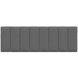 vidaXL Vzglavna stranica temno siva 120 cm blago | Shoptok.si