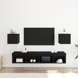  Ormar za TV montiran na zid 2 pcs Crni hrast 30,5 x 30 x 30 cm | Eponuda.ba