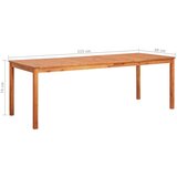  9-dijelni vrtni blagovaonski set s jastucima bagremovo drvo | shoptok.hr