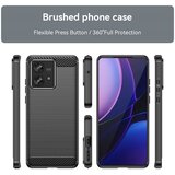 Techsuit Carbon Silicone maska za Motorola Edge 40 Neo - crna | shoptok.hr