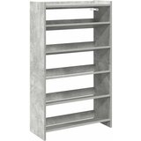Maison Chic Regal za čevlje - Polica za čevlje betonsko siv 60x25x100 cm inženirski les, (21777235) Cene