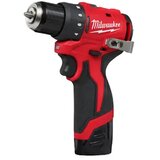Milwaukee aku bušilica-odvijač 12V M12 BLDDRC-202C 4933499686 | Eponuda.com