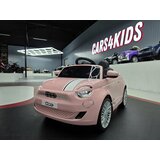 Lean Toys Otroški električni avtomobil Fiat 500 – 12 V roza | Shoptok.si