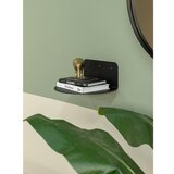 Spinder Design Črna kovinska polica 30 cm Flex – | Shoptok.si