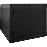  Mrežni ormar s pohranom Crna 53 x 60 x 45 cm Čelik | shoptok.hr
