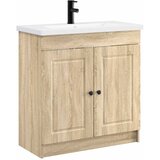 vidaXL Komplet pohištva za kopalnico Sonoma hrast 56 x 37,5 x 81 cm, (5000246341) | Shoptok.si