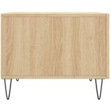  Stolić za kavu boja hrasta 50 x 50 x 40 cm konstruirano drvo | shoptok.hr