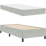  Krevetna konstrukcija Svijetlo siva 80 x 200 cm tkanina | shoptok.hr