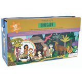 Floss&Rock® slagalica giant floor puzzle s figuricama za igru dinosaur (60 komada) Cijene