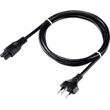 sygonix SY-5042688 prenosnik napajalni kabel črna 1.80 m, (20414687) | Shoptok.si
