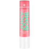 Essence Nega & podlage za ustnice Juicy Bomb Glanz Butter Balsam Lippenbalsam - 01 One In Rdeča | Shoptok.si