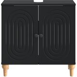  Kupaonski ormarić za sudoper ALKMAAR Crna 59,5 x 31,5 x 59 cm | shoptok.hr