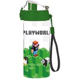 Oxy Bag Playworld: steklenica za vodo s pikseliranim vzorcem - 500 ml Cene