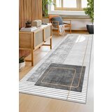 Staza sa gumenom podlogom 80x200cm - Crno - sivi pravougaonici, SH-043