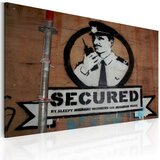  Slika - Secured (Banksy) 60x40 Cijene