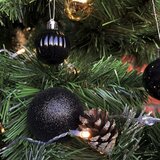 Tutumi Set crnih božićnih kuglica 34 komada SYSD1688-033 | shoptok.hr