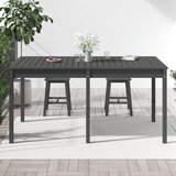  Vrtni stol sivi 159,5 x 82,5 x 76 cm od masivne borovine | shoptok.hr