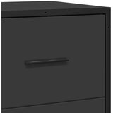 vidaXL Komoda crna 68x35x76 cm konstruirano drvo i metal | shoptok.hr