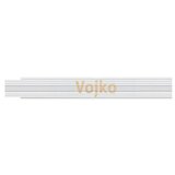HEKA Zložljivi meter (Dolžina: 2 m, Bela, Natis: Vojko) | Shoptok.si