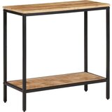  Konzolni stol 70 x 35 x 70 cm od masivnog grubog drva manga Cijene