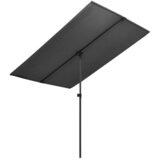 vidaXL Zunanji senčnik z aluminijastim drogom 2x1,5 m antraciten Cene