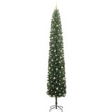 vidaXL Umestno božično drevo Zelena 300 cm PVC in Jeklo in Plastika | Shoptok.si