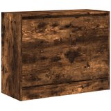 Ormarić za cipele dimljeni hrast 80x34x63 cm konstruirano drvo | shoptok.hr