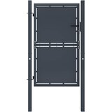 Vrtna vrata Čelik 100x150 cm Antracit | shoptok.hr