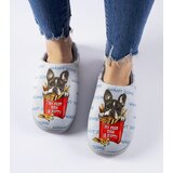 Gemre Gray Soft Frenchfries Slippers | Shoptok.si