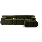 Micadoni Zelena kutna garnitura od bouclé tkanine (s desnim kutom) Bellis – Home | shoptok.hr