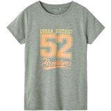 name it Majica 'BAXYN' rumena / večbarvno zelena / oranžna | Shoptok.si