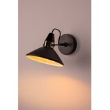 White Label Črna stenska svetilka Jona – | Shoptok.si