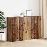  Ormarčići montirani na zid 2 pcs Staro drvo 69.5 x 34 x 90 cm | shoptok.hr