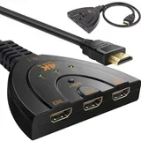 HDMI splitter adapter 3 kanala 4K 50cm