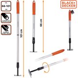 Black & Decker Vrtni alat grablje s 5 zuba 66-101 cm | shoptok.hr