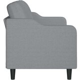 vidaXL Kavč trosed svetlo siv 180 cm blago | Shoptok.si