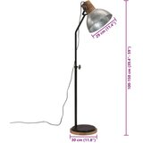  Svjetiljka 25 W vintage srebrna 30 x 30 x 100-150 cm E27 | shoptok.hr