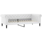 Dnevni krevet bijeli 80 x 200 cm od umjetne kože | shoptok.hr