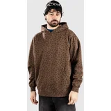 Special 14 Oz Pulover s kapuco vintage leopard