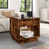  Stolić s beskonačnim LED svjetlima boja hrasta 50x50x50 cm | shoptok.hr