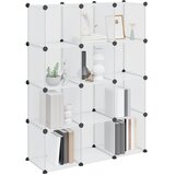  Kockasti organizator za pohranu s 12 kocki prozirni PP | Eponuda.com