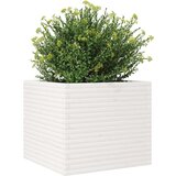  Vrtna sadilica bijela 80x80x68 5 cm od masivne borovine | shoptok.hr