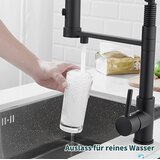 EYN Kuhinjska filter armatura na tri cevi | Pipa za filter KF1459 — Krom | Shoptok.si