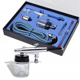 vidaXL Set šob za Airbrush s steklenim kozarcem 0,2 / 0,3 / 0,5 mm Cene