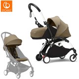 Stokke yoyo³ dječja kolica 2v1 newborn pack 0+ toffee (white frame) | shoptok.hr
