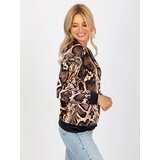 RUE PARIS Blouse-RP-BZ-8188-4.26P-black-beige | Shoptok.si