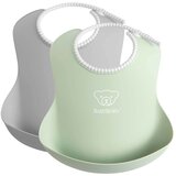 BABYBJORN 2 dijelni set podbradnjaka soft powder green/powder pink Cijene