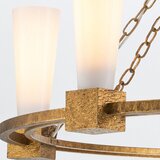 Elstead KRISTY5-DG-OPAL - Luster na šipci KRISTY 5xE27/40W/230V bakarna | Eponuda.com