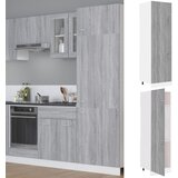 vidaXL Ormarić za hladnjak boja hrasta 60x57x207 cm konstruirano drvo Cijene