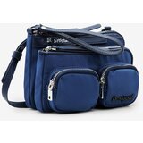 Desigual Pocketmas Linda Torbica Modra | Shoptok.si